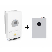 Комплект енергонезалежності Deye SUN-5K-SG05LP1-EU-AM2-P + Deye SE-F5 PRO-C 5кВт