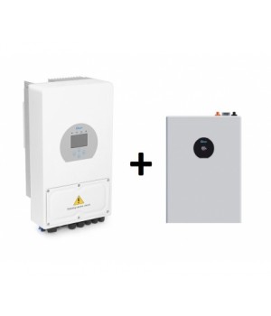 Комплект енергонезалежності Deye SUN-5K-SG05LP1-EU-AM2-P + Deye SE-F5 PRO-C 5кВт