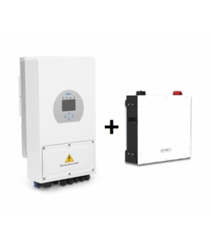 Комплект енергонезалежності 6кВт Deye SUN-6K-SG05LP1-EU-AM2-P + LiFePo4 батарея Dyness 5кВт