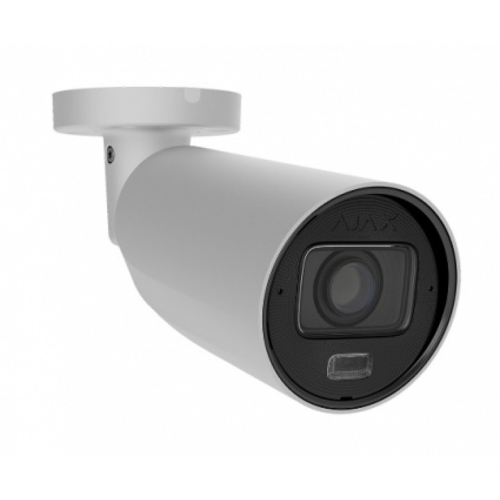 Дротова охоронна IP-камера Ajax BulletCam HLVF (8Mp) 2.8-12mm white
