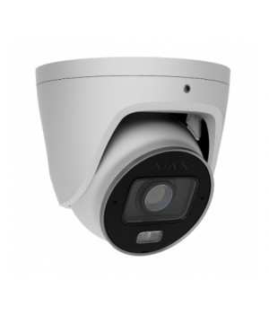 Дротова охоронна IP-камера Ajax TurretCam HLVF (8Mp) 2.8-12mm white