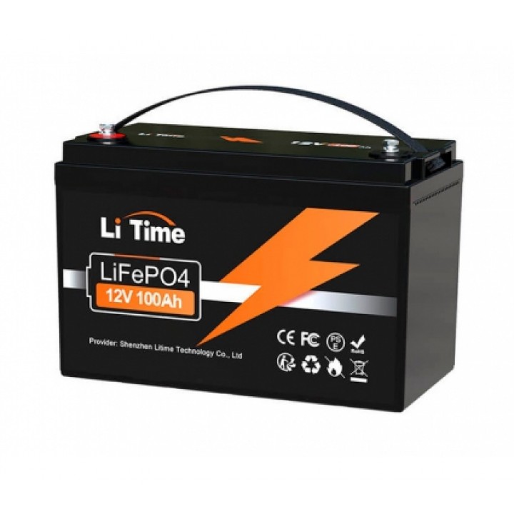 Літій-залізо-фосфатна батарея LiTime LT12V100 LiFePO4
