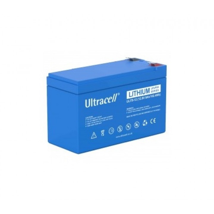 LiFePO4 акумуляторна батарея Ultracell ULIT8-12