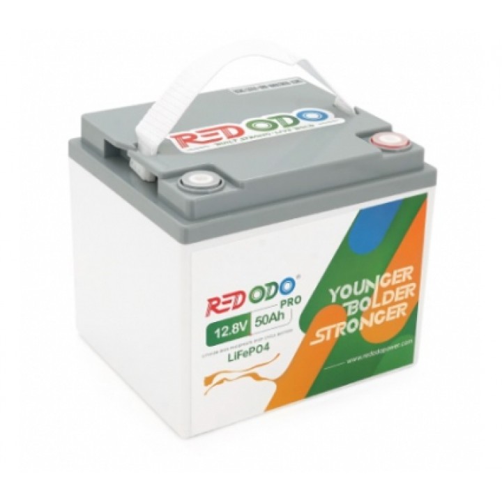 Літій-залізо-фосфатна батарея Redodo 12.8V 50Ah