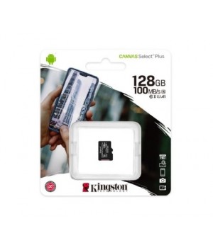 Карта пам'яті Kingston MicroSDXC CANVAS SELECT PLUS (SDCS2/128GBSP)