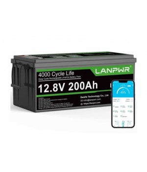 Літій-залізо-фосфатна батарея LanPWR LFP-12-200 (12.8V 200Аh)