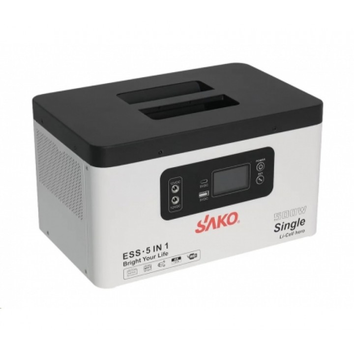 Портативна зарядна станція Sako Alpha-ESS-500W/1KWh