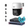Комплект Dahua WIZCOLOR KIT 8+1 (robot)