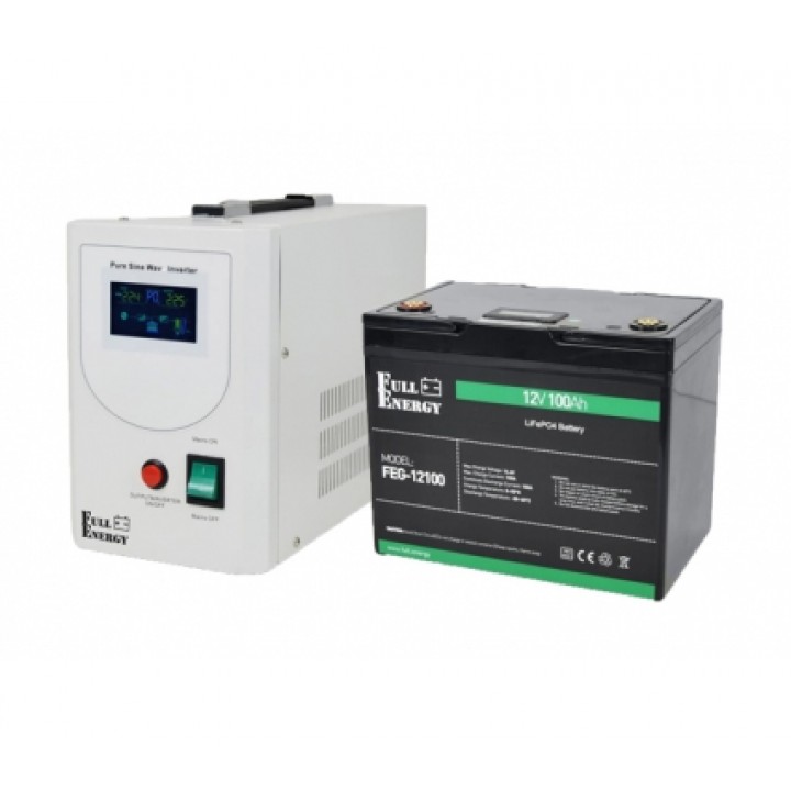 Комплект Full Energy HB1512 1.2кВт + АКБ 12.8В 100А LiFePO4