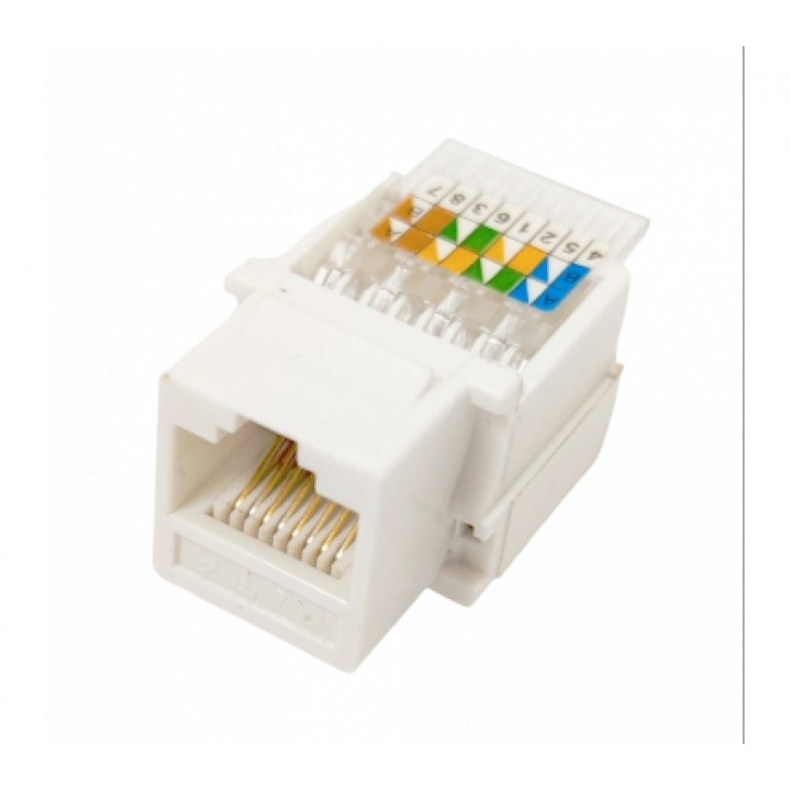 Модуль Keystone RJ-45 UTP cat.6 Tooless безінструментний LW-KJ16-C6