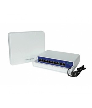 Вологозахищений PoE-комутатор Hisource HI-F0820FBL-C-FS
