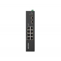 8-портовий некерований POE комутатор Hikvision DS-3T0510HP-E/HS