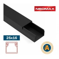 Короб кабельний Neomax Ultra 25х16 black