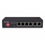 6-портовий PoE комутатор Provision-ISR POES-0472GC+2G