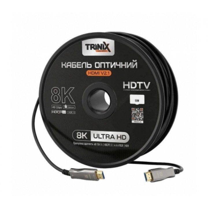 Кабель Trinix HDMI V2.1 AOC-HDMI8K-50M