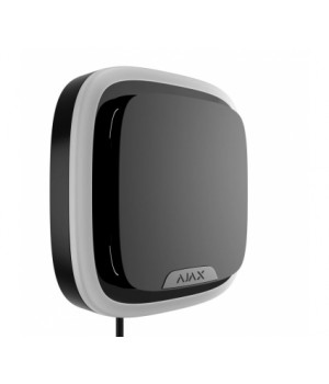 Дротова світлозвукова сирена Ajax Superior StreetSiren Plus Fibra чорна