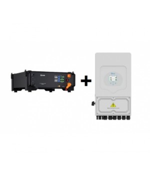 Комплект Deye SUN-5K-SG05LP1-EU-AM2-P + АКБ Renon EBrick (R-EB005161) 5кВт